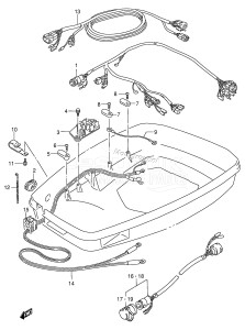 DT200STC From 20001-907123 ()  1989 drawing HARNESS (MODEL:87,88)(DT150 /​ 175 /​ 200)