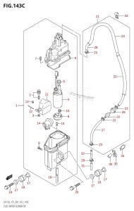 DF150 From 15002F-210001 (E01 E40)  2012 drawing FUEL VAPOR SEPARATOR (DF150Z:E01)