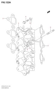 DF250 From 25003F-310001 (E01 E40)  2013 drawing INTAKE MANIFOLD