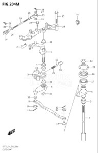 17502Z-410001 (2014) 175hp E01 E40-Gen. Export 1 - Costa Rica (DF175Z    DF175ZG) DF175ZG drawing CLUTCH SHAFT (DF175TG:E40)