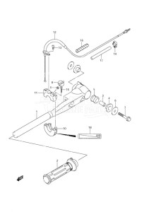 DF 2.5 drawing Tiller Handle