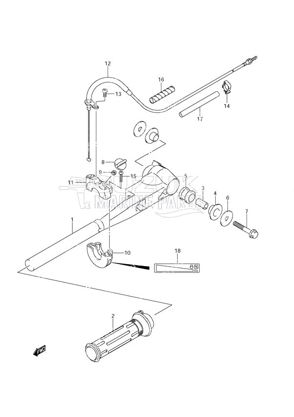 Tiller Handle