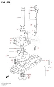 DT25 From 02503K-210001 (P36-)  2012 drawing WATER PUMP (DT25K:P36)