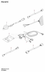 DF60A From 06002F-710001 (E01 E40)  2017 drawing OPT:HARNESS (DF40ATH:E01)