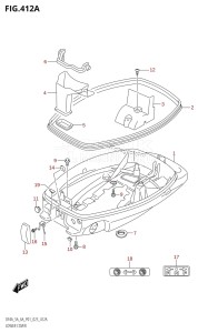 DF5A From 00503F-140001 (P01)  2021 drawing LOWER COVER (DF4A)