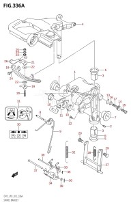 DF15 From 01503F-210001 (P01)  2012 drawing SWIVEL BRACKET (DF15:P01)