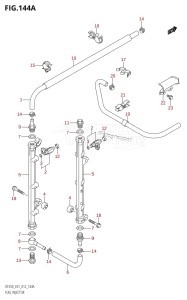 DF200 From 20002F-210001 (E01 E40)  2012 drawing FUEL INJECTOR (DF200T:E01)