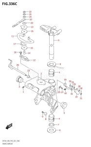 DF25A From 02504F-240001 (P03)  2022 drawing SWIVEL BRACKET (DF25ATH,DF30ATH)