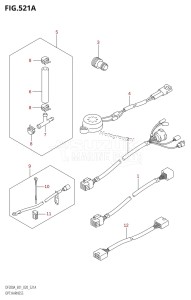 DF200A From 20003F-040001 (E01 E40)  2020 drawing OPT:HARNESS