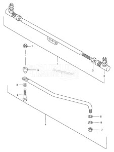 DT85TC From 8501-861001 ()  1998 drawing OPT : TIE ROD