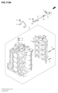 DF90A From 09003F-010001 (E03)  2010 drawing CYLINDER BLOCK