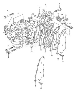 DT15 From 01501-131001 ()  1991 drawing CYLINDER (DT9.9 /​ 15)