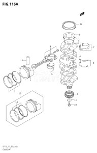 17501F-780001 (2007) 175hp E03-USA (DF175TK7) DF175T drawing CRANKSHAFT