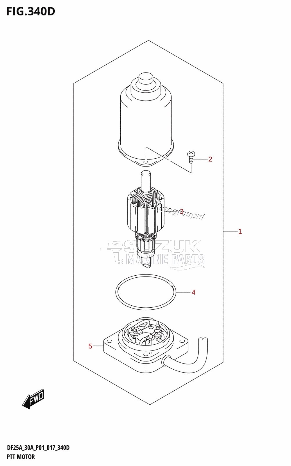 PTT MOTOR (DF30ATH:P01)