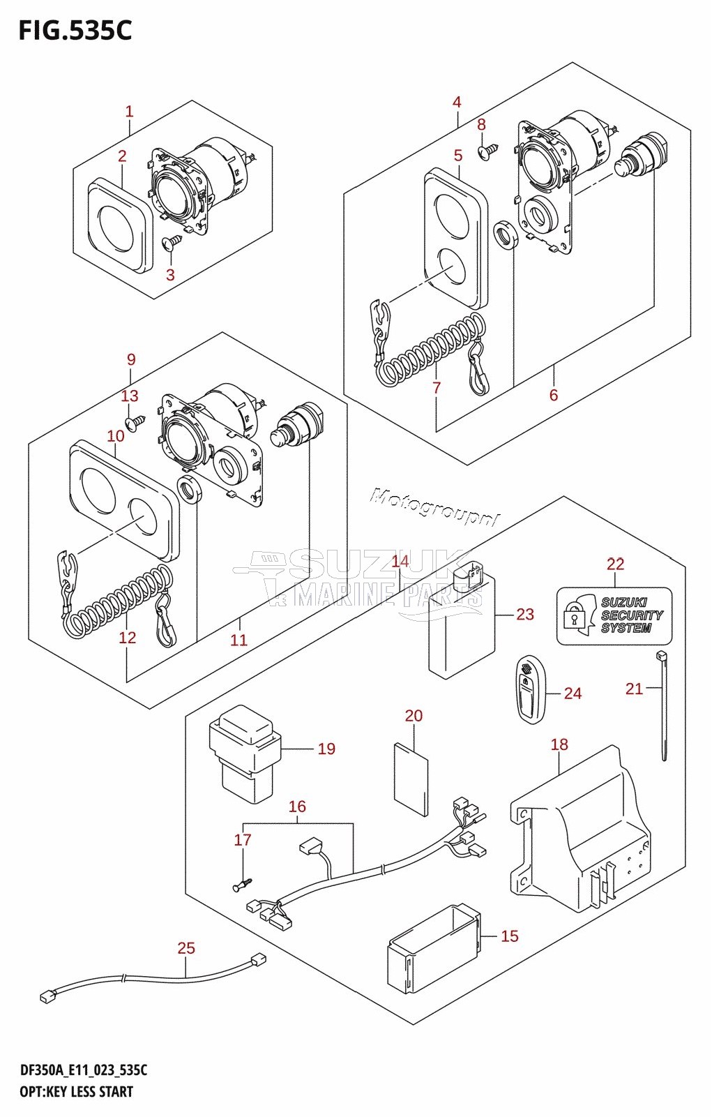 OPT:KEY LESS START (022,023)