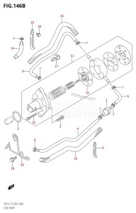 DF15 From 11503F-210001 (P03)  2012 drawing FUEL PUMP (K5,K6,K7,K8,K9,K10,011)