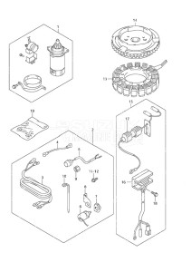 DF 30 drawing Starting Motor