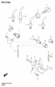 DF250ASS From 25001N-240001 (E03)  2022 drawing SENSOR (X-TRANSOM,XX-TRANSOM)