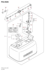 DT30 From 03004-110001 ()  2011 drawing FUEL TANK