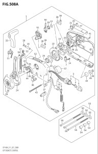 11503F-040001 (2020) 115hp E11 E40-Gen. Export 1-and 2 (DF115AT  DF115AT) DF115A drawing OPT:REMOTE CONTROL (E01,E11,E40)