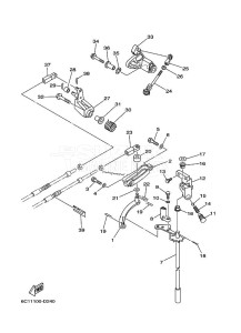 FT50GETL drawing THROTTLE-CONTROL