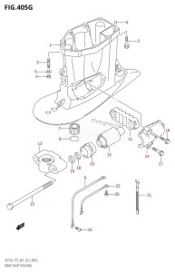 DF175Z From 17502Z-210001 (E01 E40)  2012 drawing DRIVE SHAFT HOUSING (DF175Z:E01)