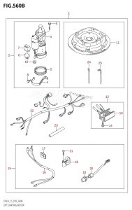 DF9.9 From 00992F-421001 (P03)  2004 drawing OPT:STARTING MOTOR (K5,K6,K7,K8,K9,K10,011)