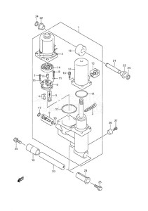 DF 60A drawing Trim Cylinder