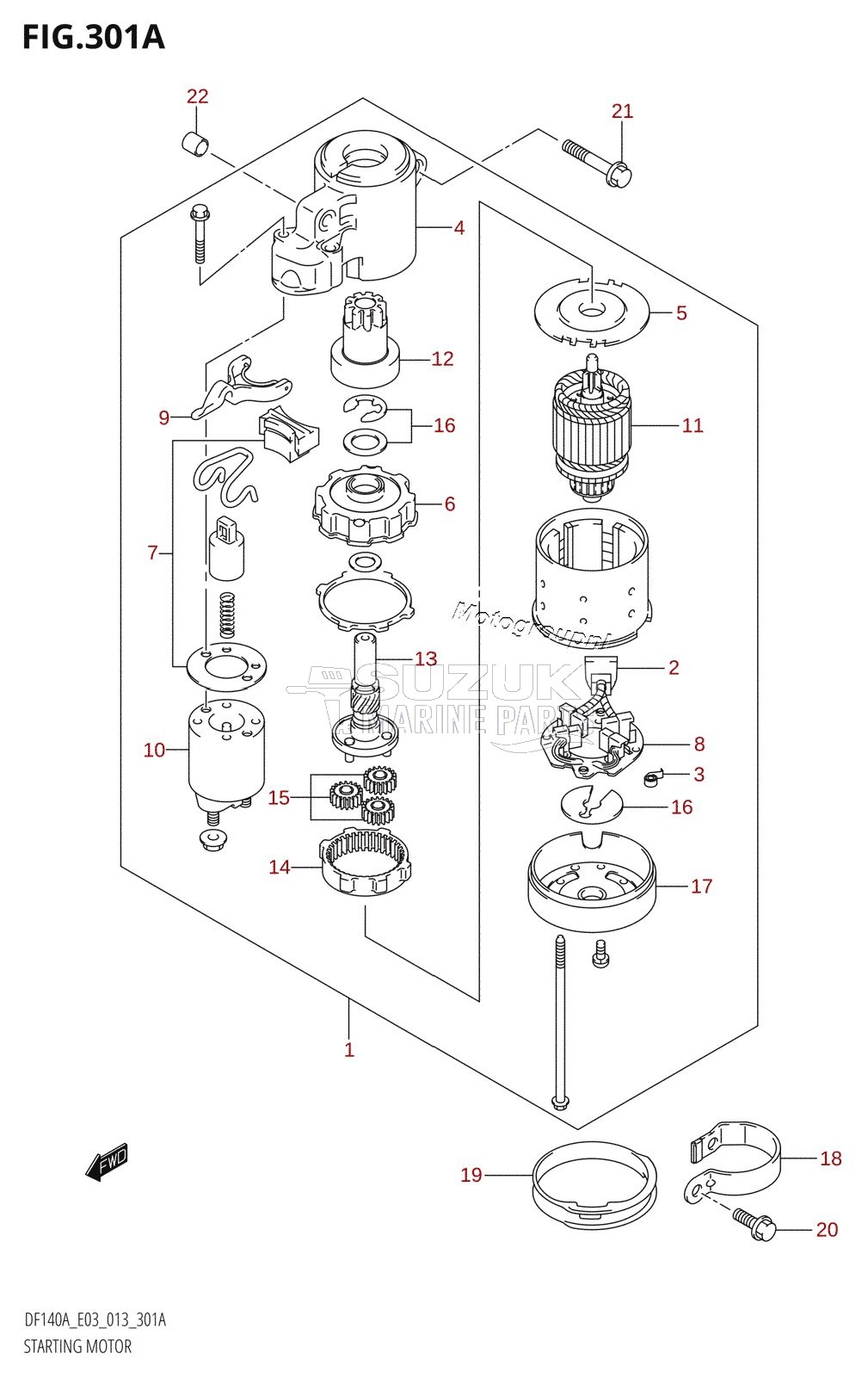 STARTING MOTOR