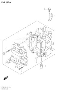 01504F-040001 (2020) 15hp P01-Gen. Export 1 (DF15A    DF15AR    DF15AT) DF15A drawing CYLINDER BLOCK