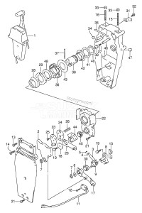 DT200 From 20001-751001 ()  1997 drawing OPT:TOP MOUNT SINGLE (2)