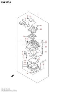 DF25 From 02503F-310001 (E01)  2013 drawing OPT:CARBURETOR (MANUAL STARTER)