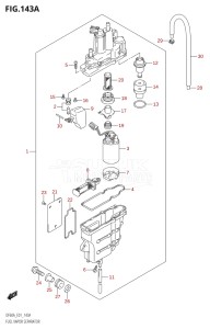 06002F-010001 (2010) 60hp E01 E40-Gen. Export 1 - Costa Rica (DF60ATHK10  DF60ATK10  DF60AWTHK10  DF60AWTK10) DF60A drawing FUEL VAPOR SEPARATOR