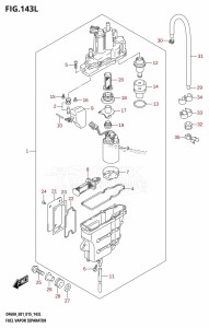 DF50A From 05003F-510001 (E01)  2015 drawing FUEL VAPOR SEPARATOR (DF60ATH:E01)