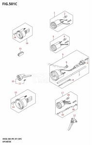 DF25A From 02504F-710001 (P01)  2017 drawing OPT:METER (DF30AR:P01)