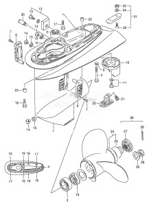 DT65 From 06502-971001 ()  1999 drawing GEAR CASE