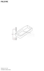 DF80A From 08002F-710001 (E03)  2017 drawing OPT:REMOTE CONTROL SPACER (DF90ATH:E01)