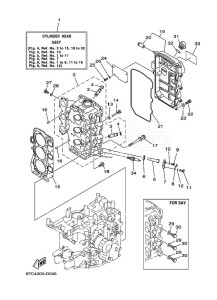 F40BETS drawing CYLINDER--CRANKCASE-2