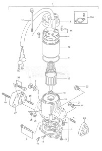 DT50 From 05004-351001 ()  1993 drawing POWER UNIT