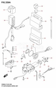 DF250ATSS From 25001N-440001 (E03)  2024 drawing PTT SWITCH /​ ENGINE CONTROL UNIT (DF250ATSS)