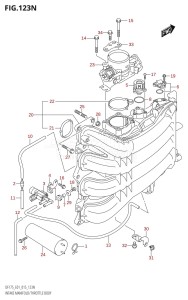 DF150 From 15002F-510001 (E01 E40)  2015 drawing INTAKE MANIFOLD /​ THROTTLE BODY (DF175Z:E01)