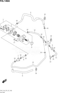 00403F-240001 (2022) 4hp P01-Gen. Export 1 (DF4A) DF4A drawing FUEL PUMP (DF4A)