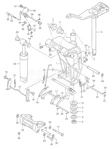 DT50 From 05004-581001 ()  1995 drawing SWIVEL BRACKET (DT50ACQ)