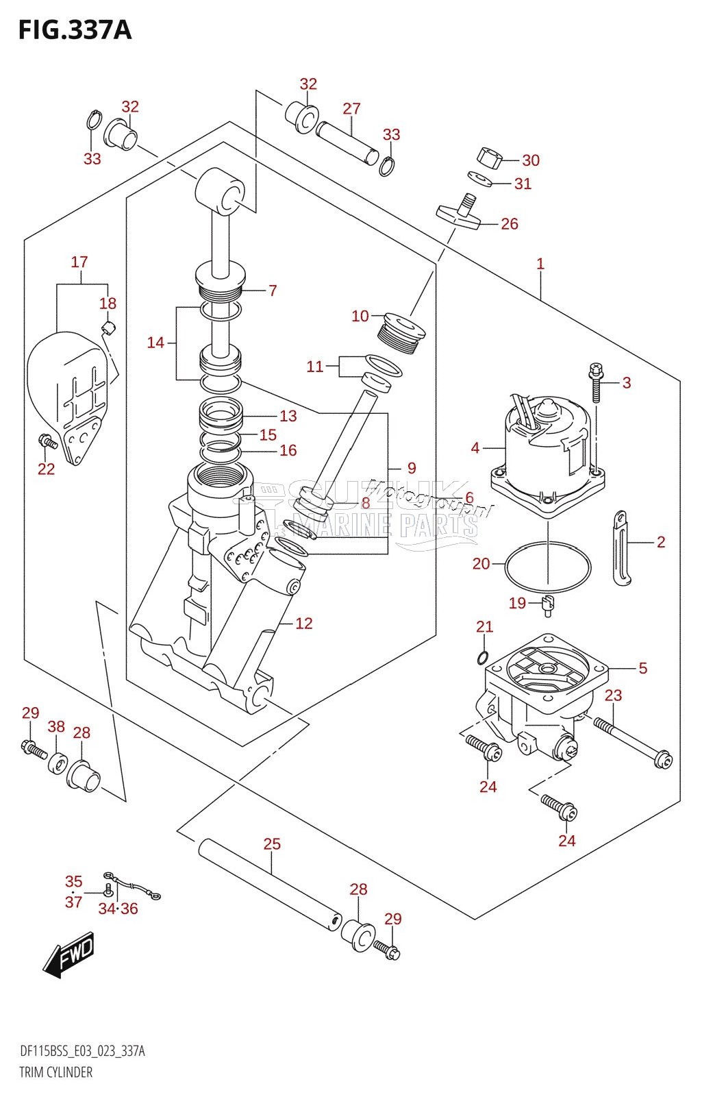 TRIM CYLINDER