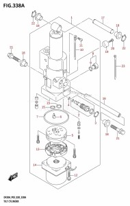 DF9.9B From 00995F-240001 (E03 P03)  2022 drawing TILT CYLINDER (DF9.9BT,DF9.9BTH,DF15ATH,DF20AT,DF20ATH)