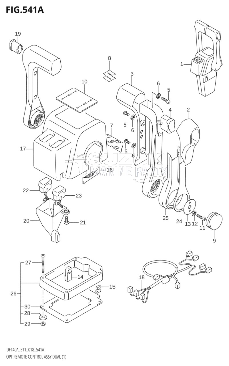 OPT:REMOTE CONTROL ASSY DUAL (1)