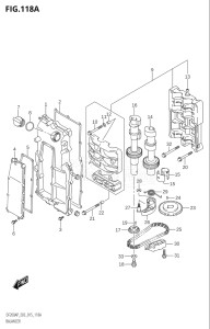 20003P-510001 (2005) 200hp E03-USA (DF200AP) DF200AP drawing BALANCER