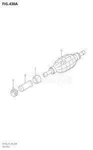 15001F-680001 (2006) 150hp E03-USA (DF150TK6) DF150 drawing FUEL HOSE