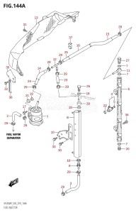 DF150AP From 15003P-910001 (E03)  2019 drawing FUEL INJECTOR