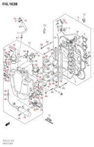 DF200Z From 20002Z-110001 (E01 E40)  2011 drawing THROTTLE BODY (DF225T,DF225WT,DF225Z,DF225WZ,DF250T,DF250Z)